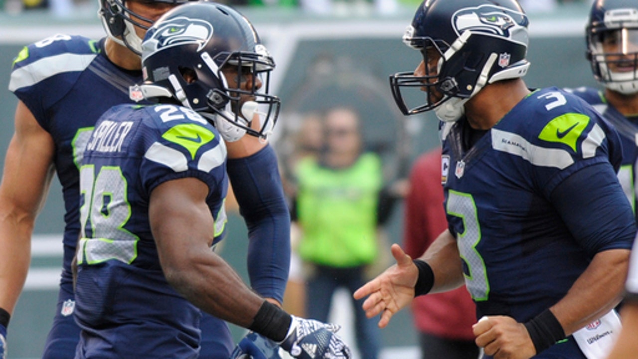 Wilson sharp, throws 3 TDs in Seahawks' 27-17 win over Jets